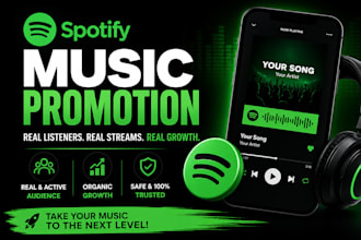spotify music promotion and spotify  promotion