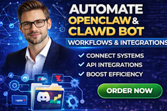 automate openclaw clawdbot moltbot workflows api integration automation system
