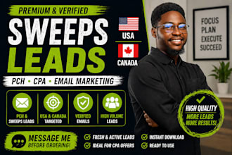 provide sweeps takes leads, pch leads, crypto leads and gambler leads