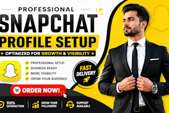 create and optimize your snapchat profile setup snapchat ads for business growth
