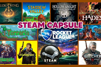 steam capsule art steam capsule banner art steam game art storefront game banner