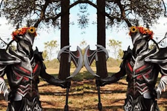 cosplay armor fabric 3d wearable 3d mask helmet  eva foam fabric cosplay design