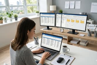 accurate data entry, web reasearch and excel tasks