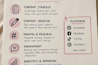 social media managing service