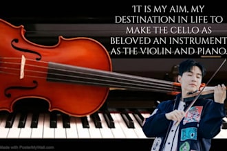 provide a custom string arrangement and string quartet as your session musician