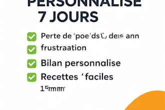 je vais créer ton plan nutrition personnalisé
