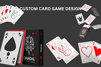 design card game, board game, playing card game ruie book card frame design