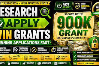 grant research opportunities, apply grants and submit winning applications fast