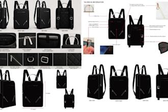 bag tech pack golf bag duffel bag designer backpack designer soft good tech pack