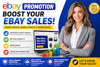 promote your ebay store to boost sales, traffic and ranking