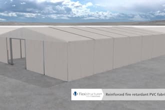 create 3d factory workflow and manufacturing process animation