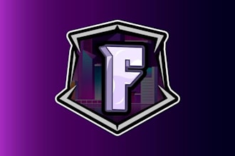 design a modern 3d logo for fivem, redm, or discord server