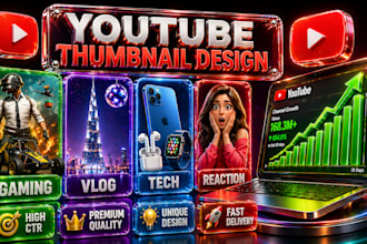 design viral youtube thumbnails