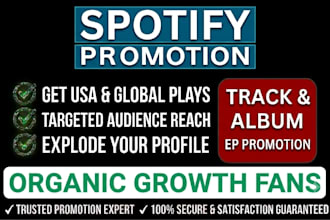 do spotify music promotion