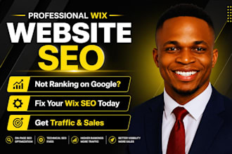 optimize wix website SEO, fix technical issues and boost google rankings