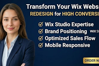 do wix landing page,wix design help you overhaul your brand, and wix redesign