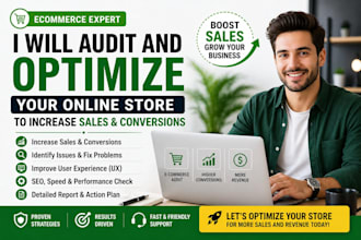 audit optimise shopify cro conversion rate heatmap traffic page speed website