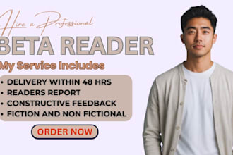 beta read your cozy, mystery, sci fi thriller, and romance book for you
