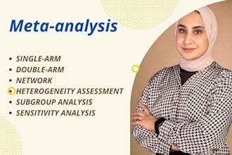 do single arm and double arm metaanalysis for systematic review