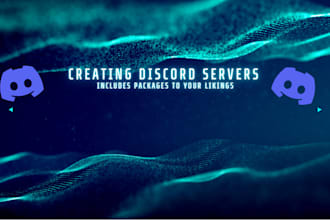 create and set up a discord server for you