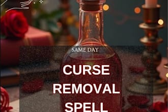 cast curse removal spell negative energy cleansing, protection, block clearing