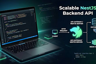 build scalable nestjs backend API with secure architecture