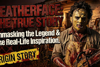 design high CTR true crime and documentary youtube thumbnails