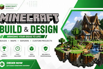 design custom minecraft builds