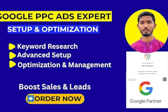 setup, manage google ads campaign for local businesses
