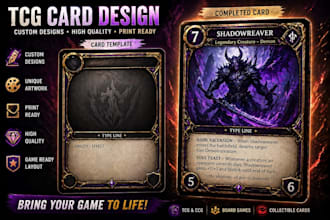 do tcg cards, design trading card game template board game art collectible cards
