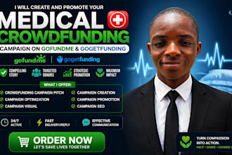 create and promote your non profit crowdfunding campaign  gofundme gogetfunding