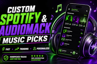 recommend the best music playlist for spotify and audiomack