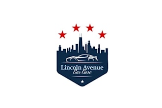 design car wash business service logo