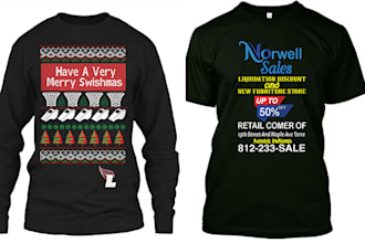 eye catching  tshirt design