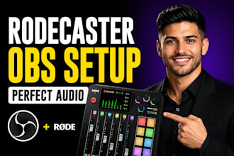 setup rodecaster pro ii with obs for professional streaming audio