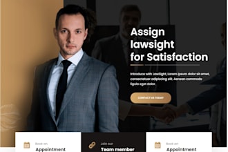 build lawyer website law firm website attorney website notary website