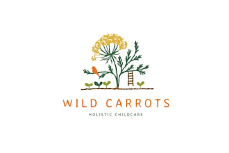 make earthy logo for a holistic outdoorsy childcare center
