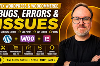 fix wordpress bug woocommerce issues fixing critical error CSS PHP 404 wpml