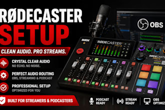 setup rodecaster pro ii with obs for clean streaming audio