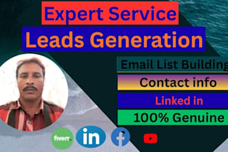 do professional b2b leads generation for any USA company