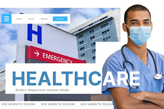 design redesign healthcare website healthcare brochure healthcare wix wordpress
