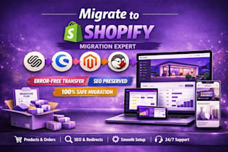 migrate odoo suarespace shopware magento prestashop to shopify website migration