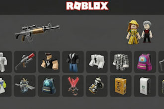 create roblox ugc , hats , hair and assets for your game