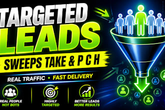 generate targeted data for sweeps take and p c h offers
