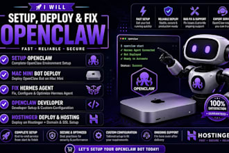 setup openclaw mac mini bot deploy fix hermes agent openclaw  developer hostinge