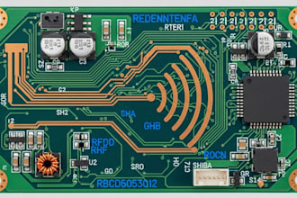 design uhf rfid pcb with antenna, rf and impedance matching