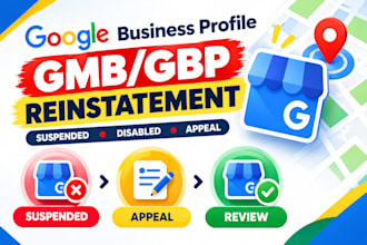 fix and reinstate suspended google business profile gmb gbp