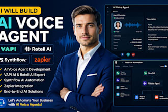 build ai voice agent vapi ai retell ai synthflow zapier vapi ai automation