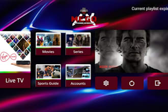 rebrand your android iptv app apk and ios iptv app