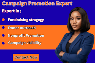 promote your crowdfunding campaign to reach real donors